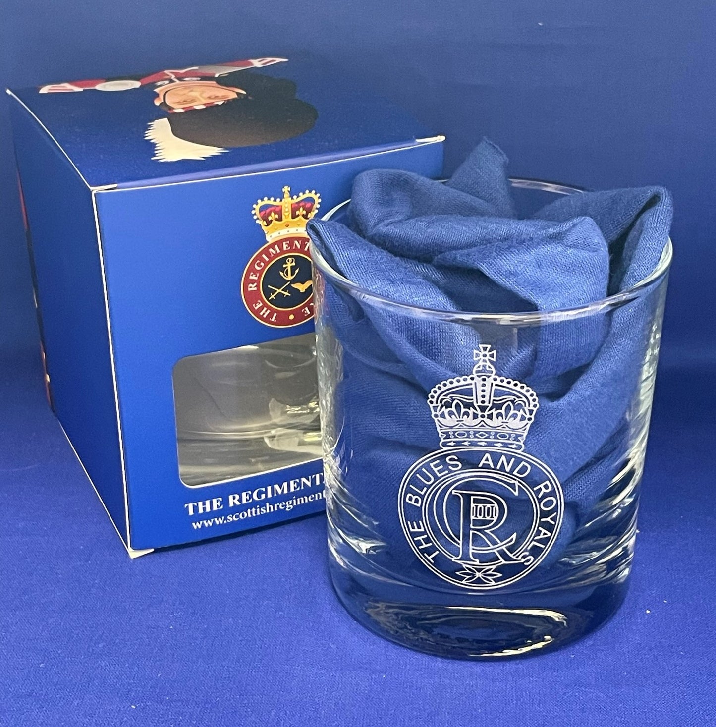 Blues & Royals Whisky Glass Gifts