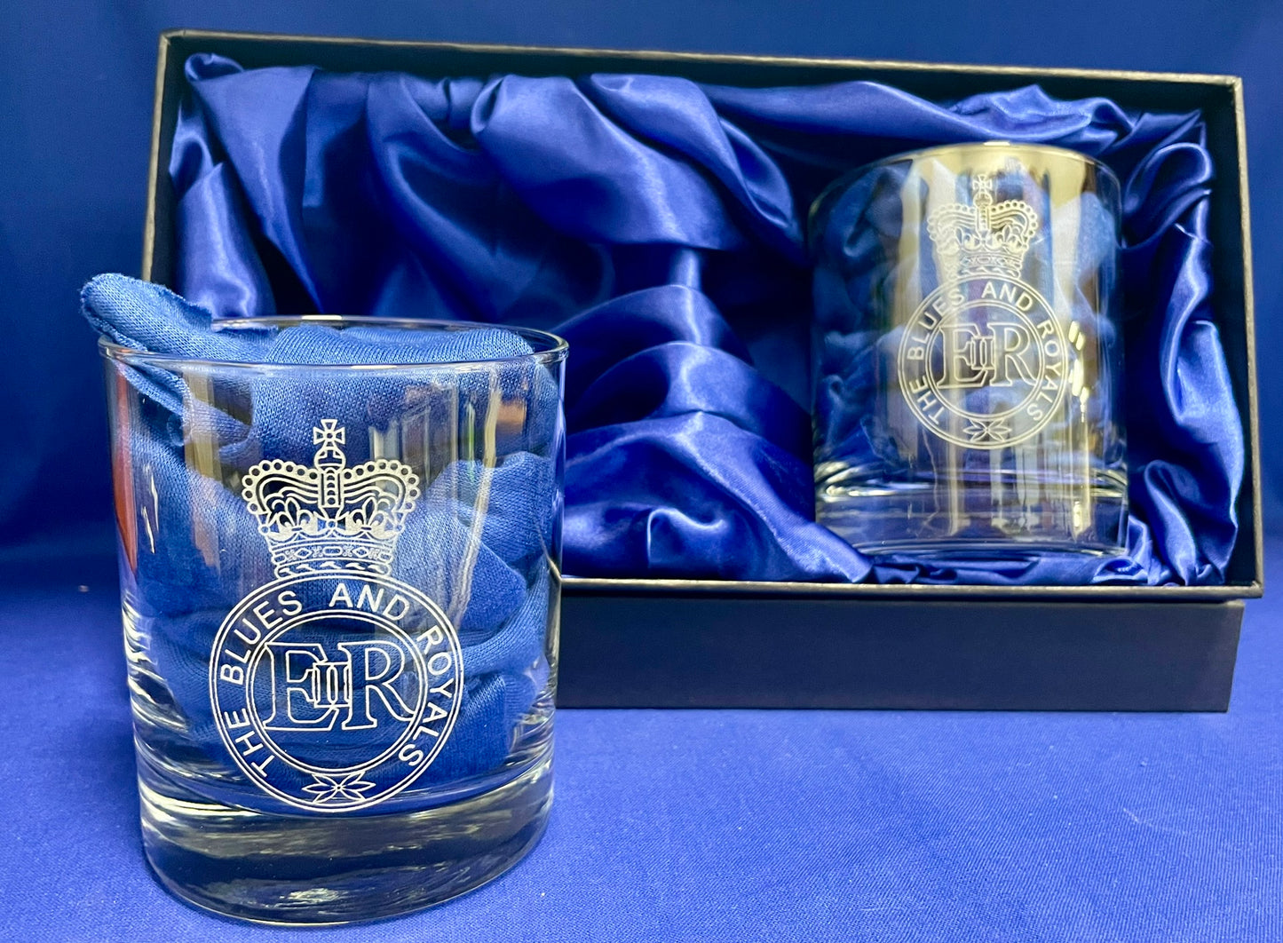 Twin Preentation Blues & Royals Glasses