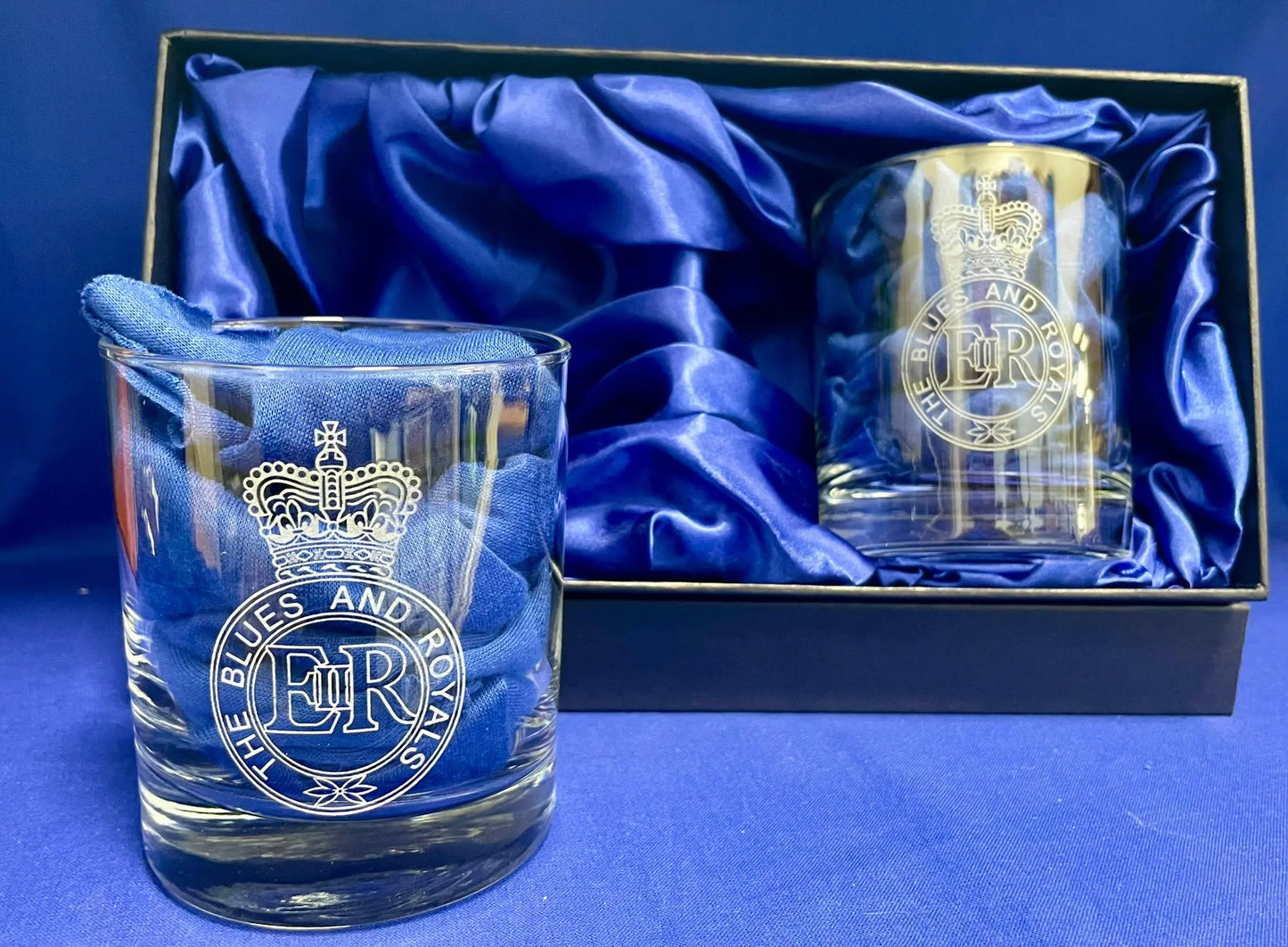Twin Preentation Blues & Royals Glasses