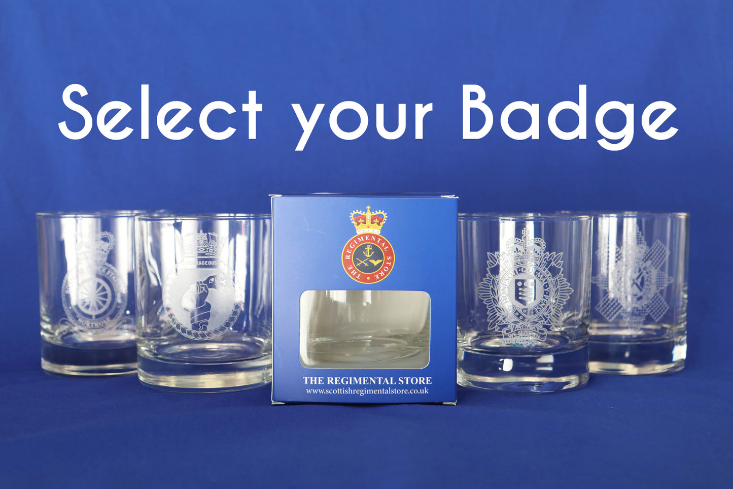 Regimental Whisky Glass