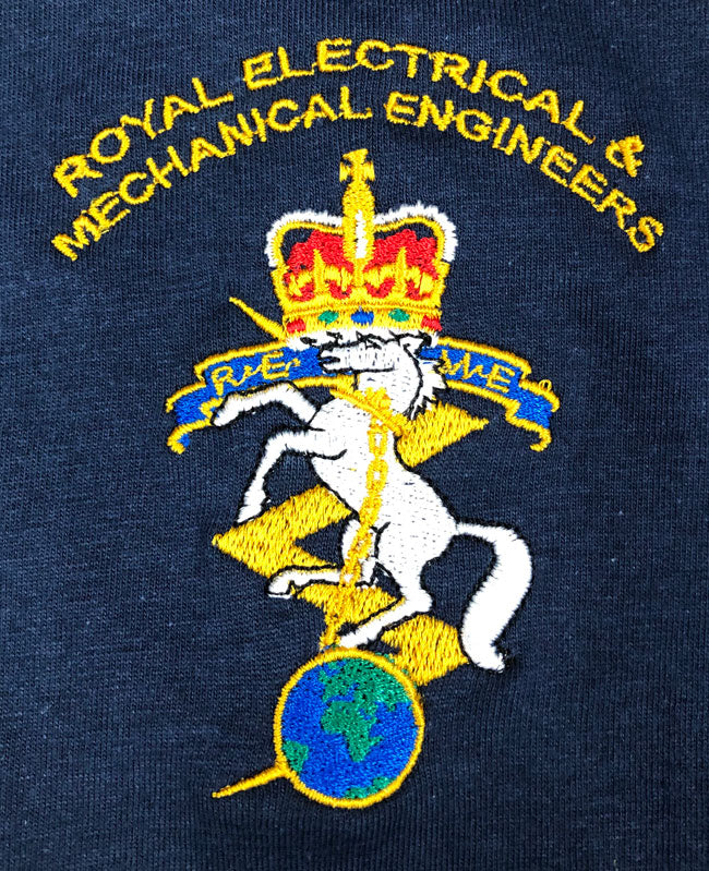 REME embroidered t-shirts and hoodies.