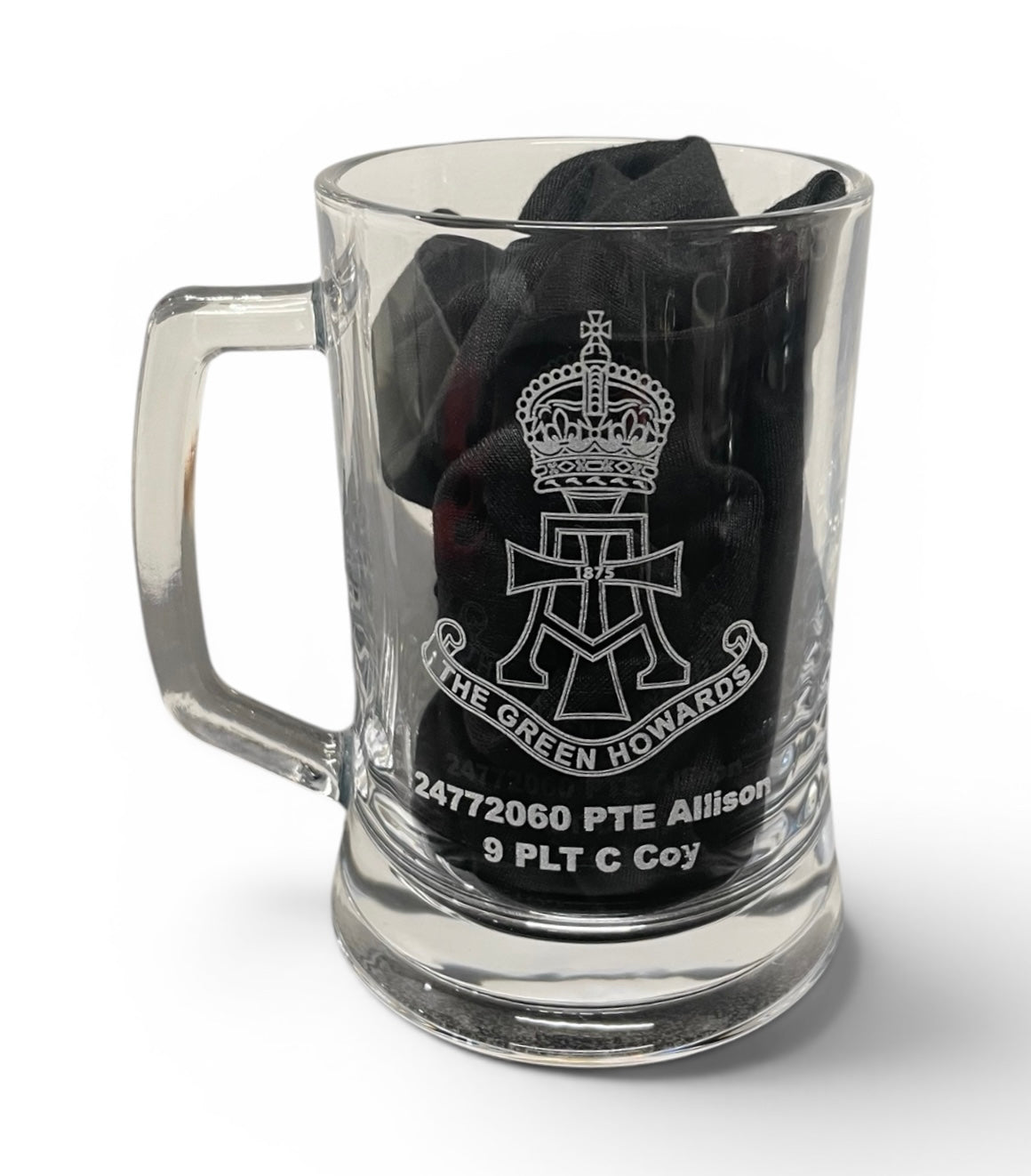 The Green Howards regiment engraved gifts.