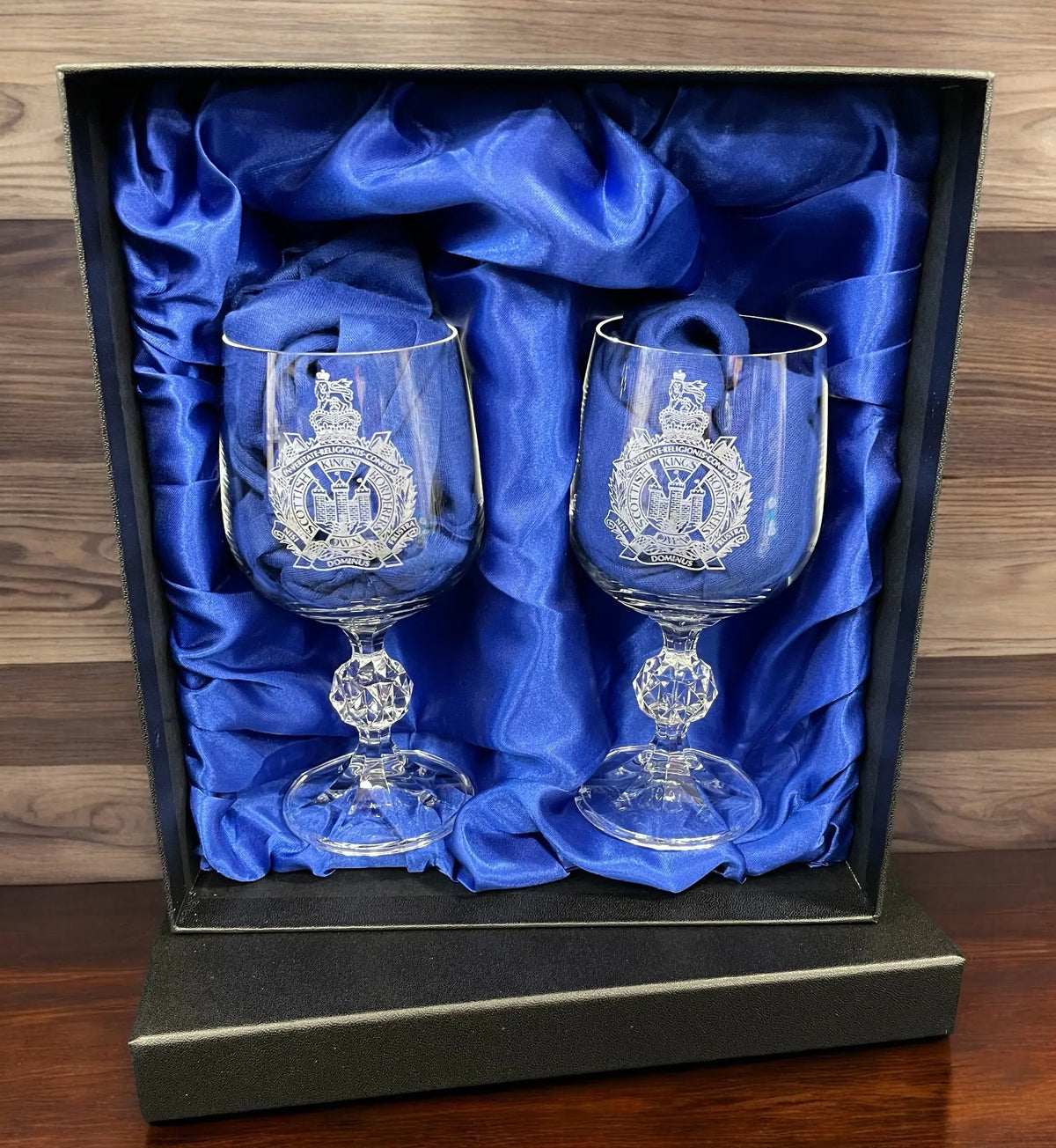 KOSB twin pot glass gift set