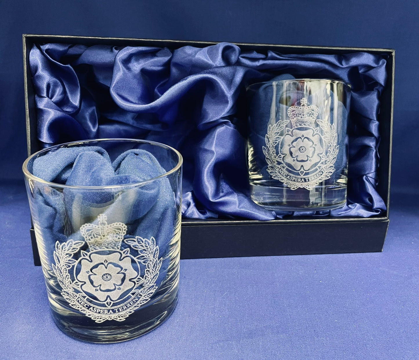 Infantry Regiment's Twin Whisky Glass Set