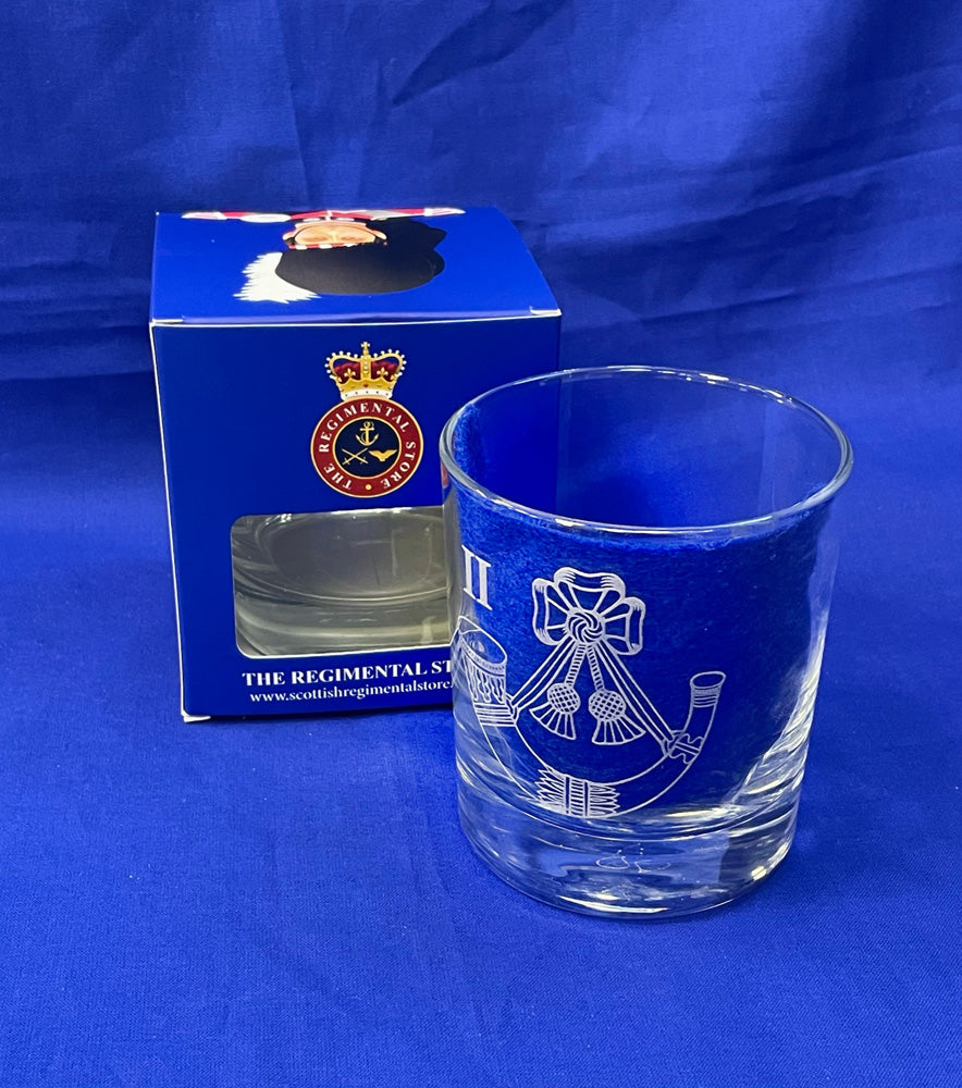 Light Infantry Whisky Glass