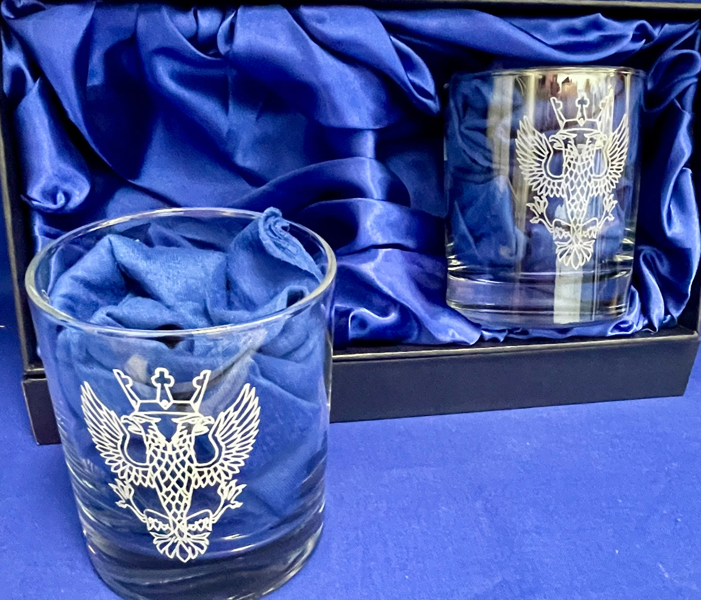 Infantry Regiment's Twin Whisky Glass Set