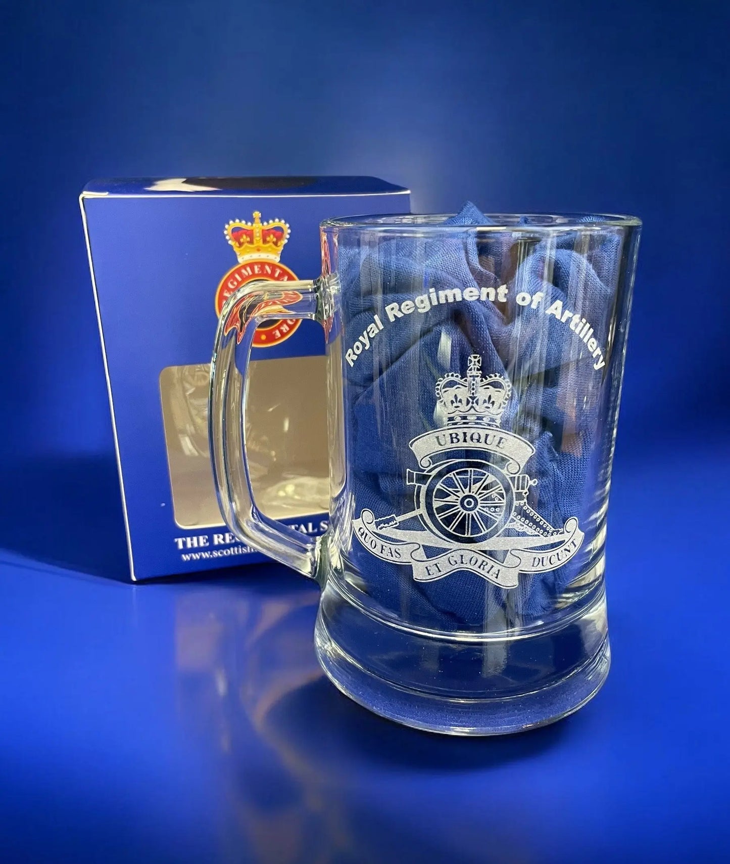 Royal Artillery - Beer Glass The Regimental Store Ltd