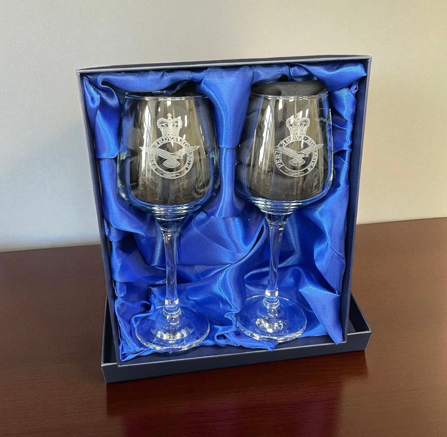 RAF Twin Wine Glass Set