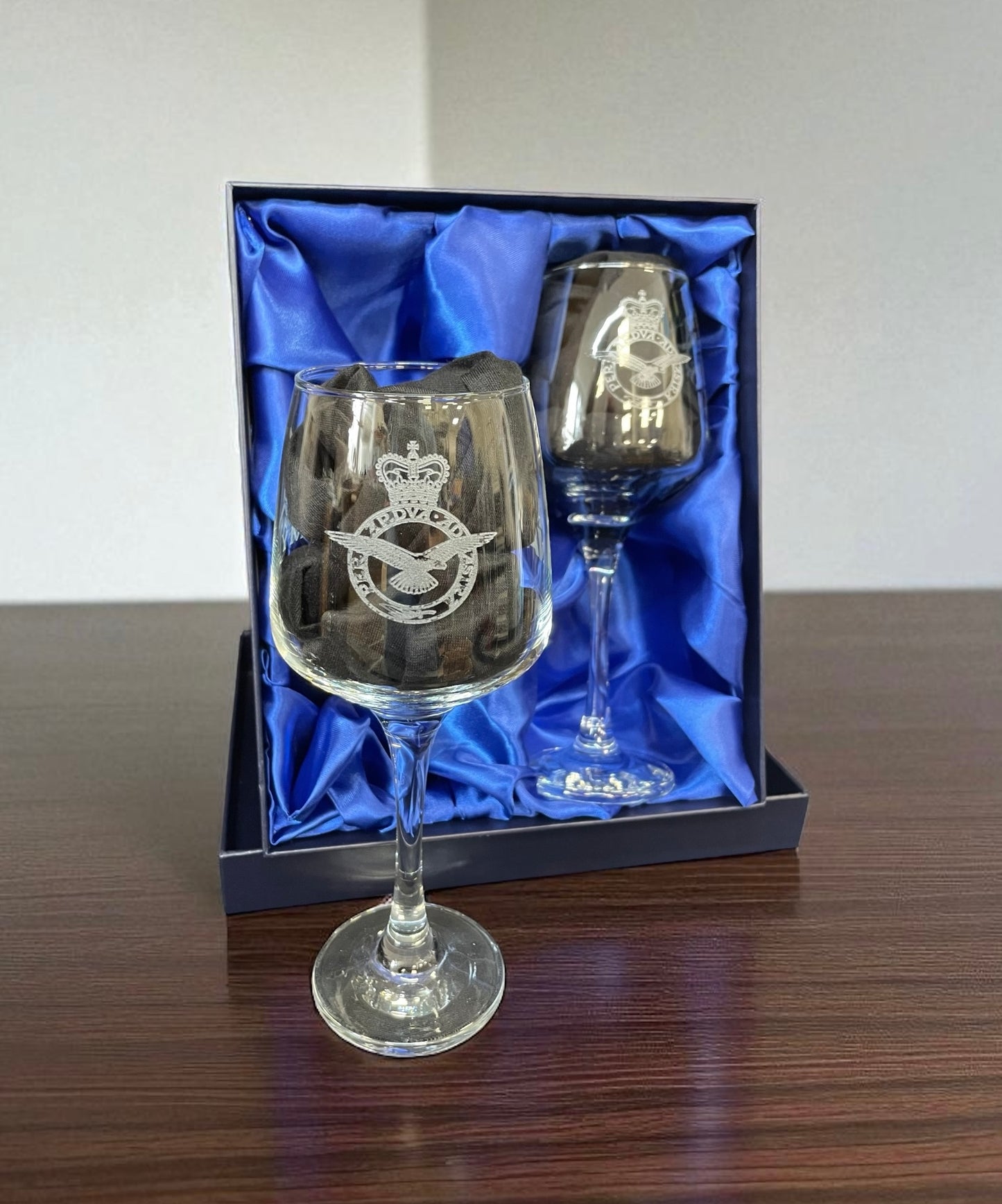 RAF Twin Wine Glass Set