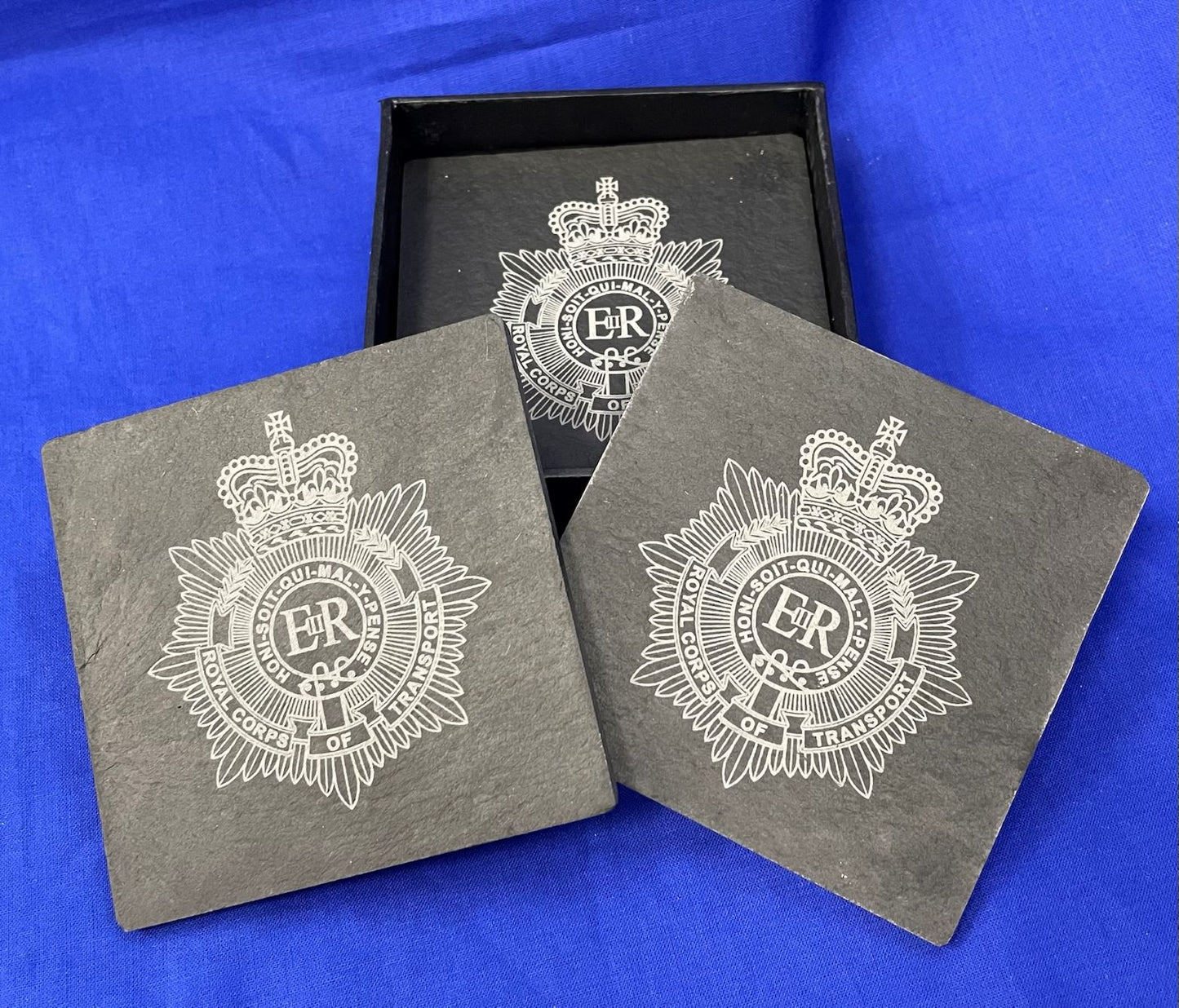 Regimental Slate Coasters (set of 6)
