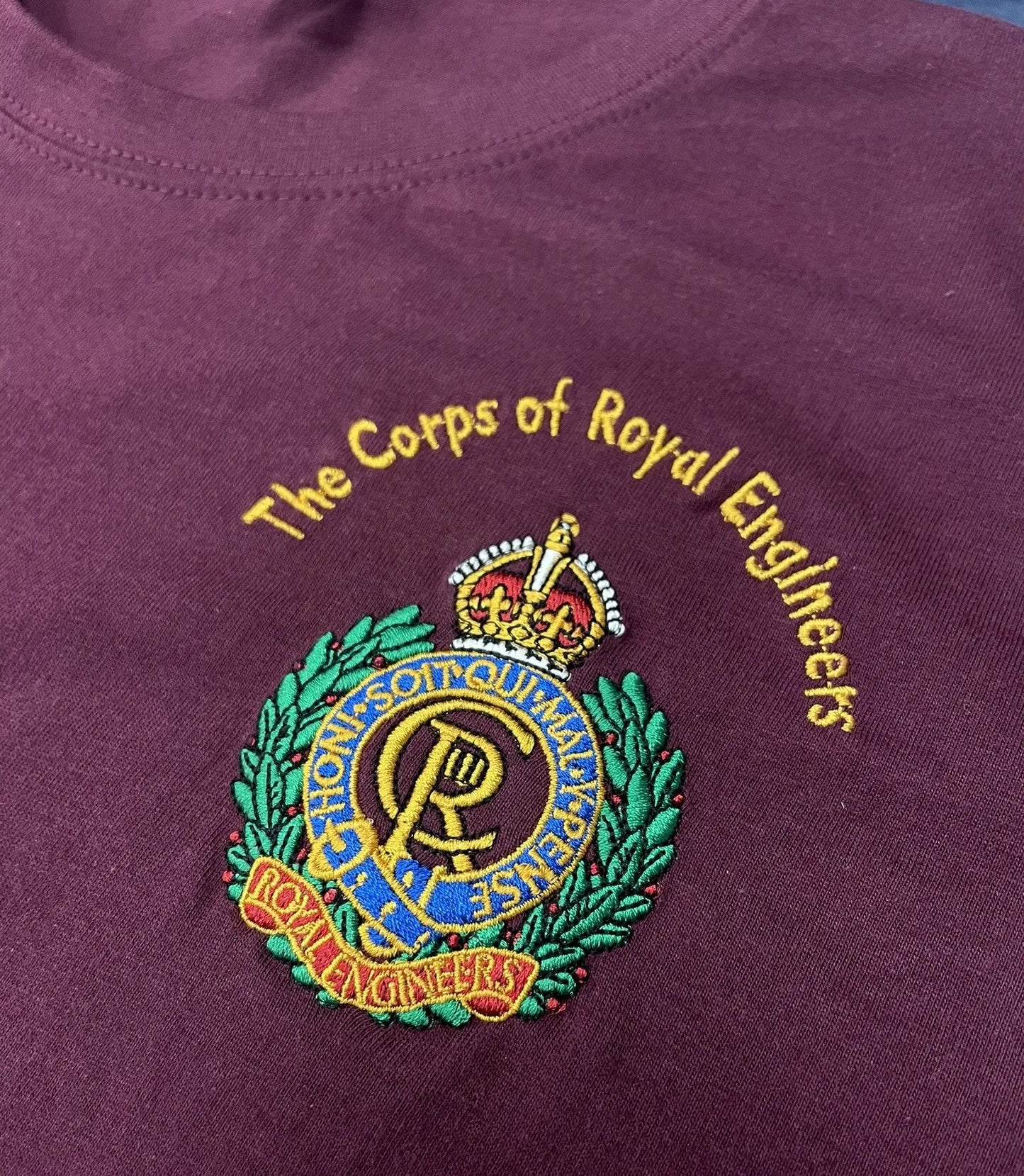Royal Engineers - Hooded Sweatshirt The Regimental Store Ltd