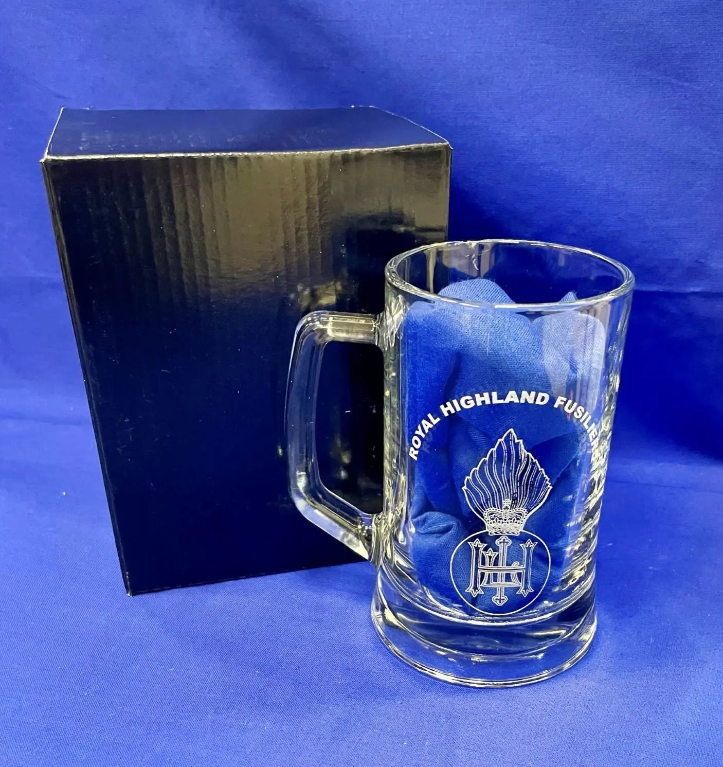 RHF Glass Beer Tankard