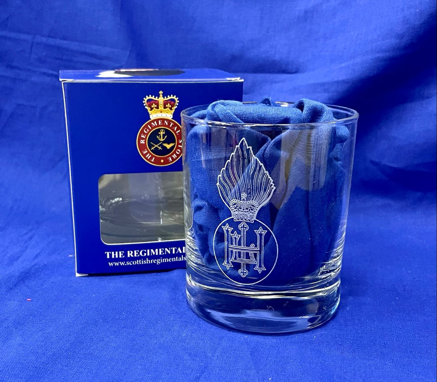 Royal Highland Fusiliers Whisky Glass
