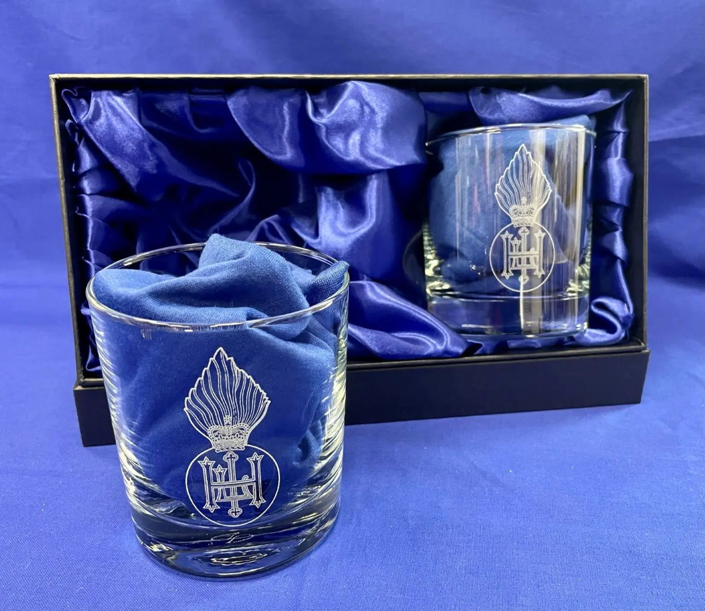 RHF - Royal Highland Fusiliers Whisky Glasses My Store