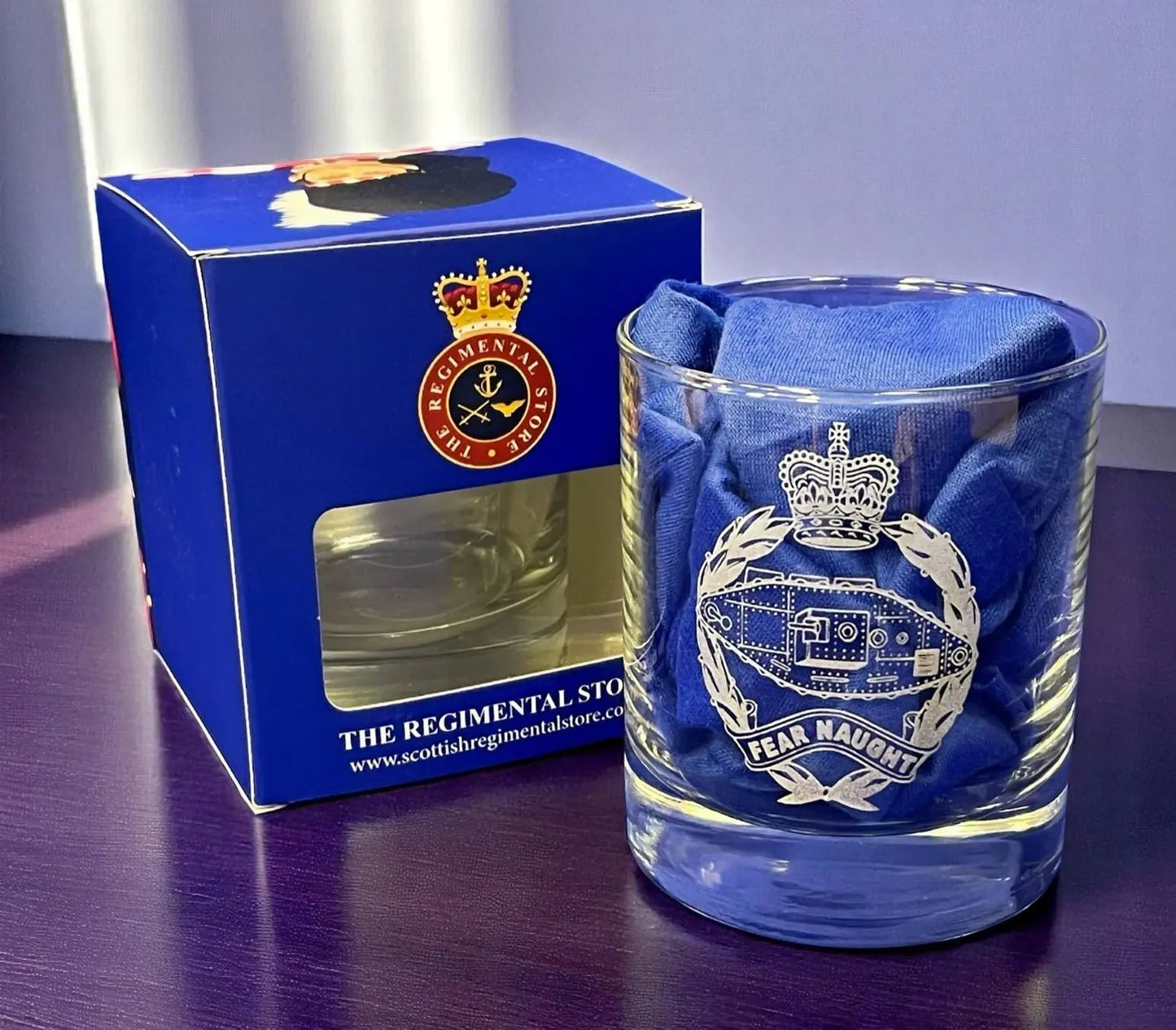 Royal Tank Regiment Whisky Glass Gifts