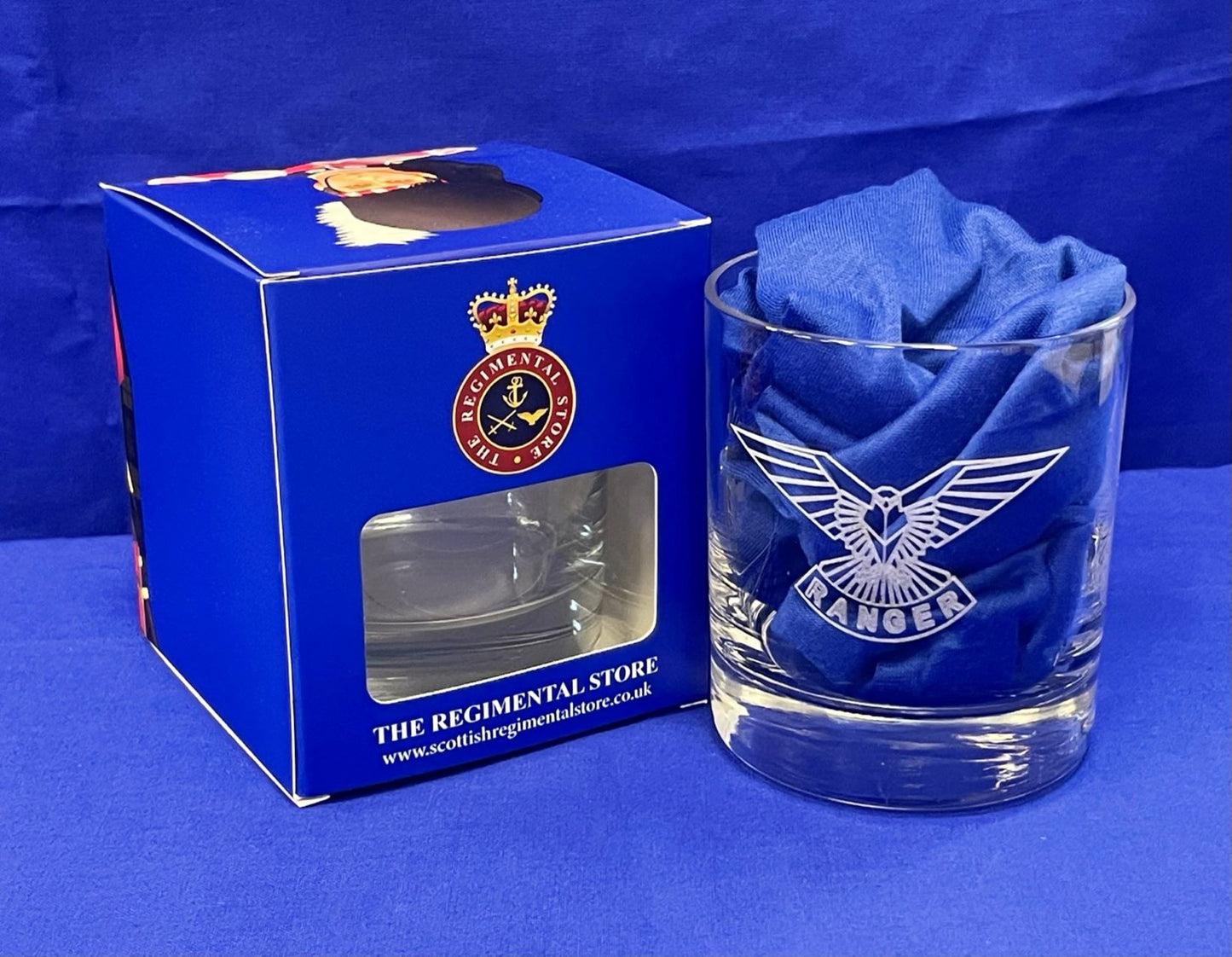 Rangers Regiment Whisky Glass Gift