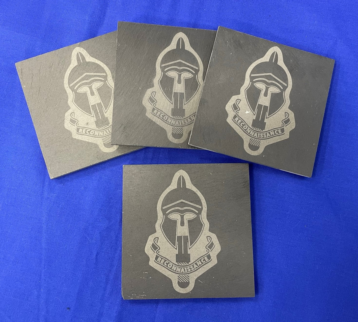 Regimental Slate Coasters (set of 6)