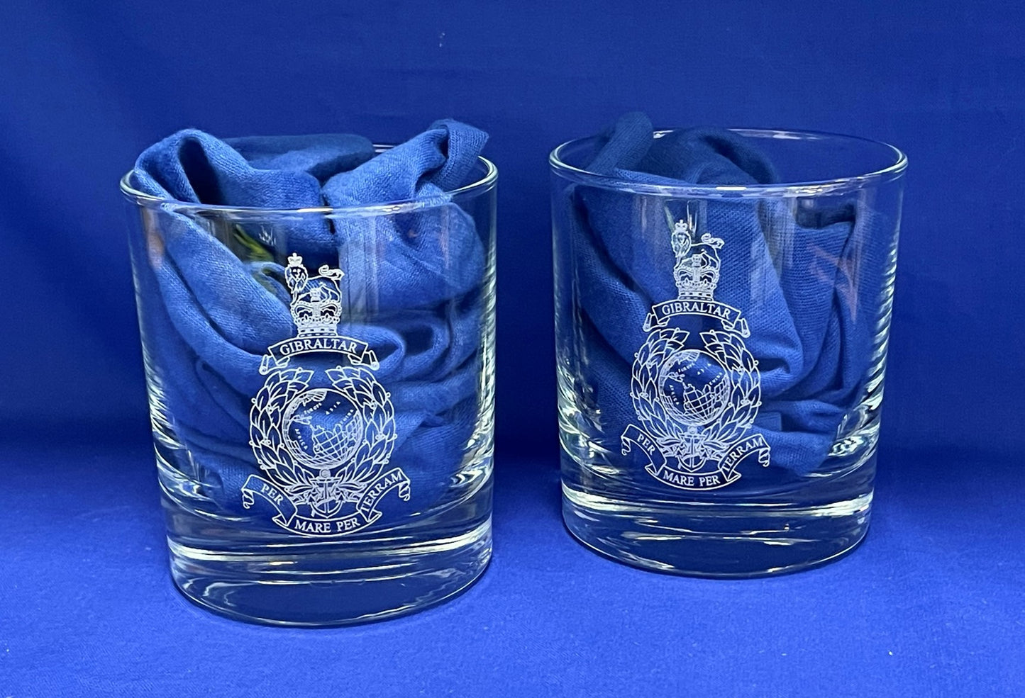Royal Marines Glass Gifts
