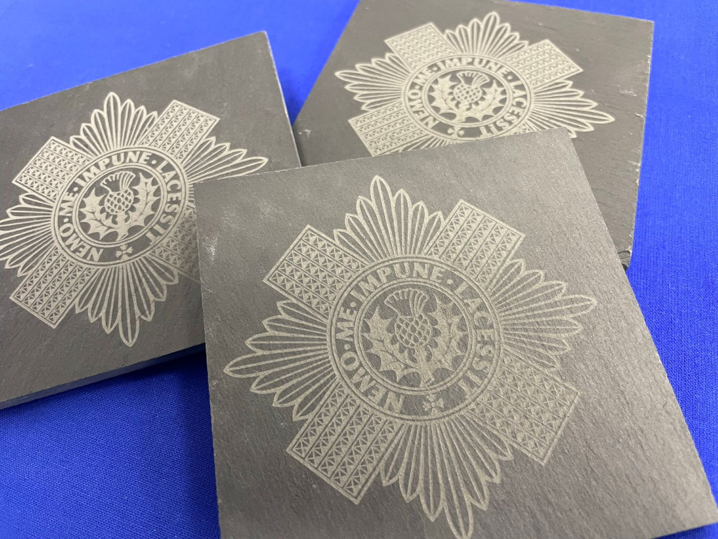 Regimental Slate Coasters (set of 6)