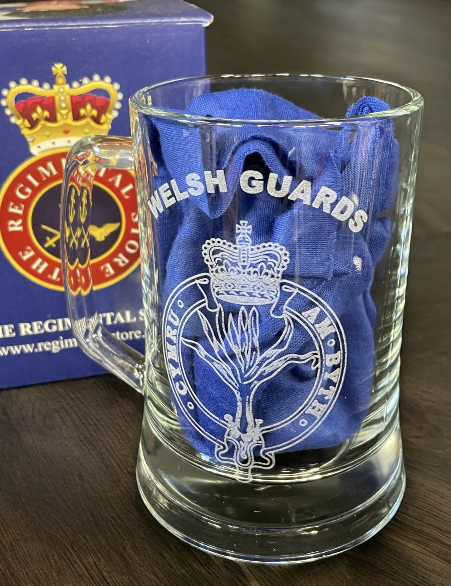 Welsh Guards beer mug tankard.