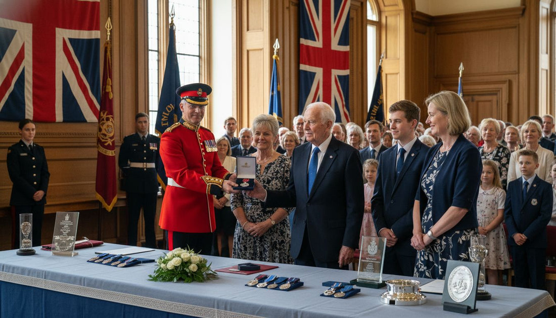 military gift ceremony