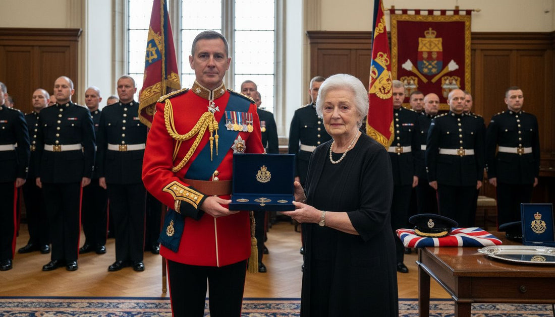 military gifting ceremony