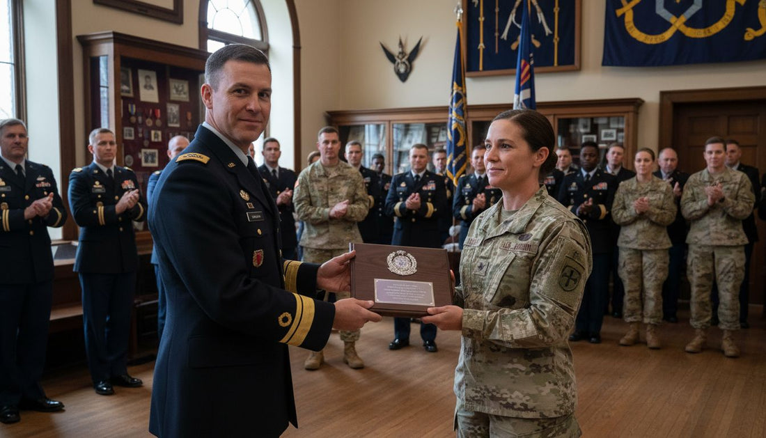 military gifting ceremony