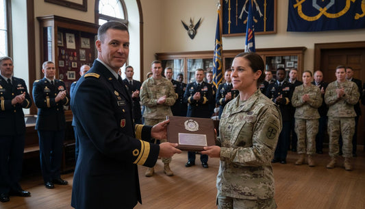 military gifting ceremony