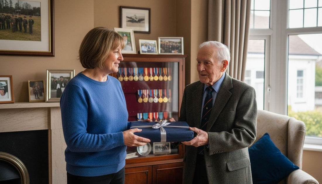 military gift presentation