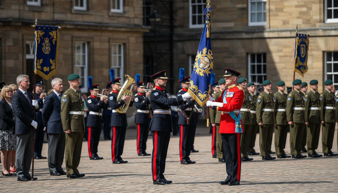 military presentation ceremony