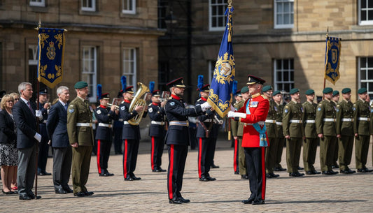 military presentation ceremony