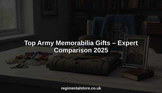 top army memorabilia gifts hero header image