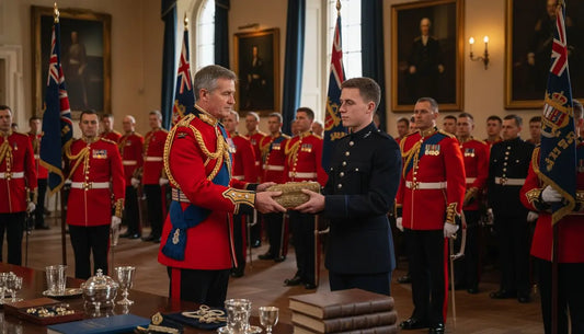 British Army gift ceremony