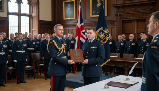UK military gift ceremony