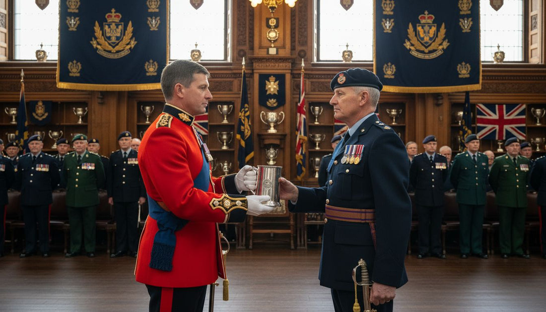 British military ceremony