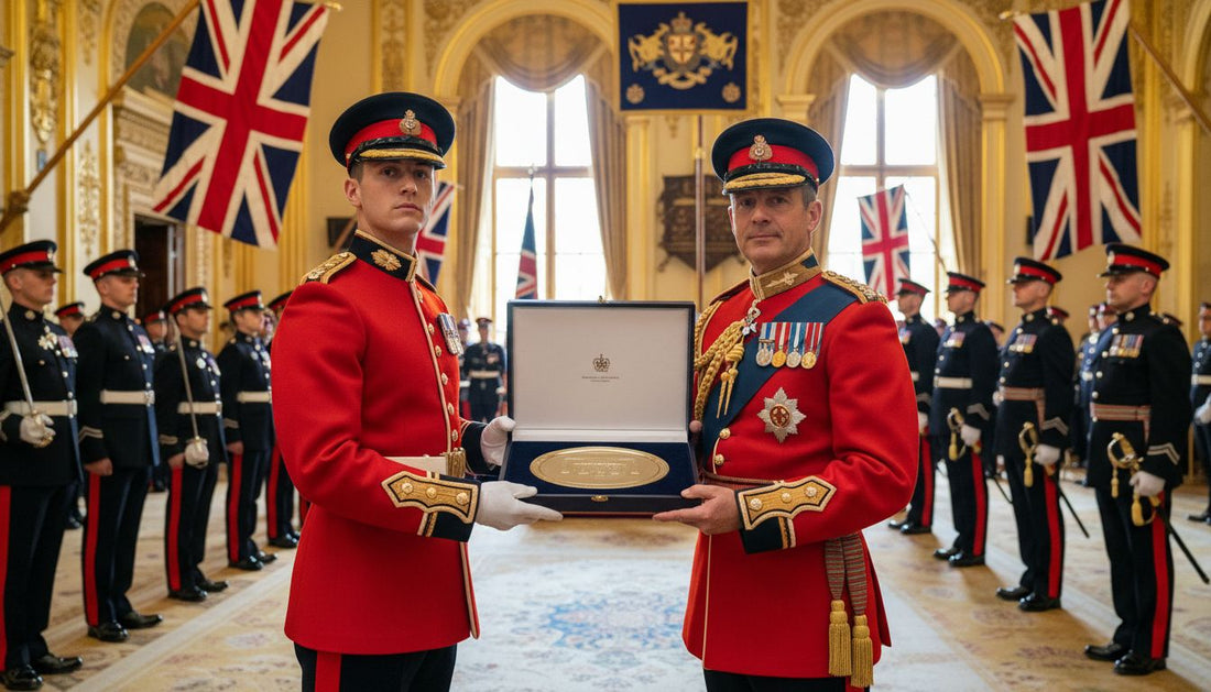 military gift presentation