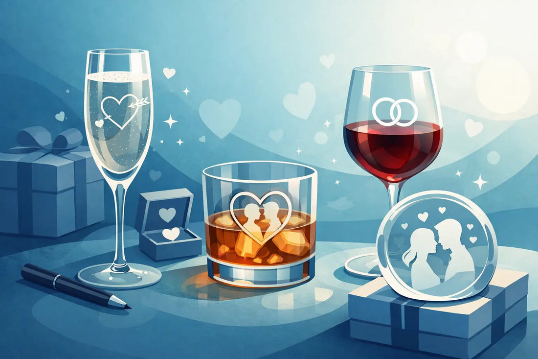 Can Glassware Include Personal Messages? Yes