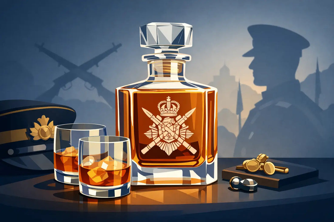 Choosing an Engraved Regimental Whisky Decanter