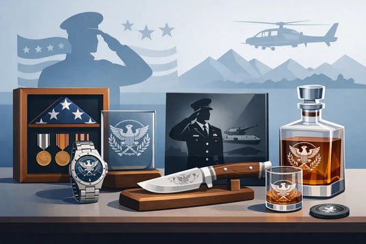 Regimental Engraving Gift Examples for Service