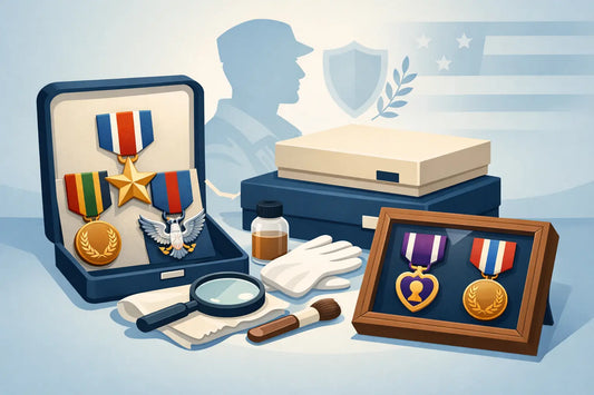 How to Preserve Military Medals for Years