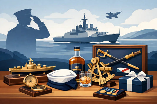 Royal Navy Leaving Gifts That Mark a Career