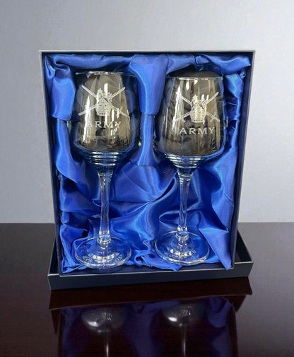 Regimental Wine Glasses