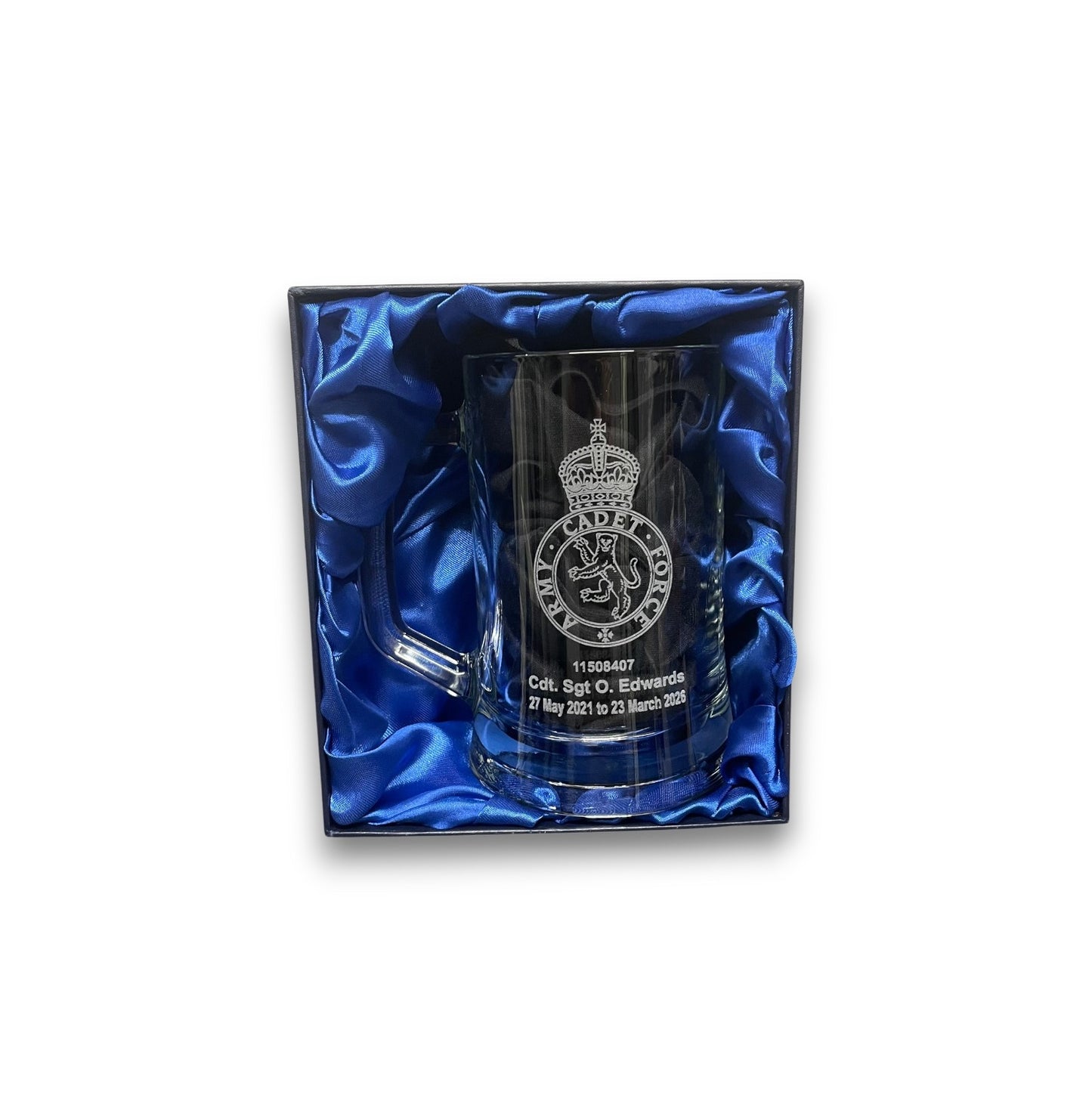 Presentation Glass Tankard