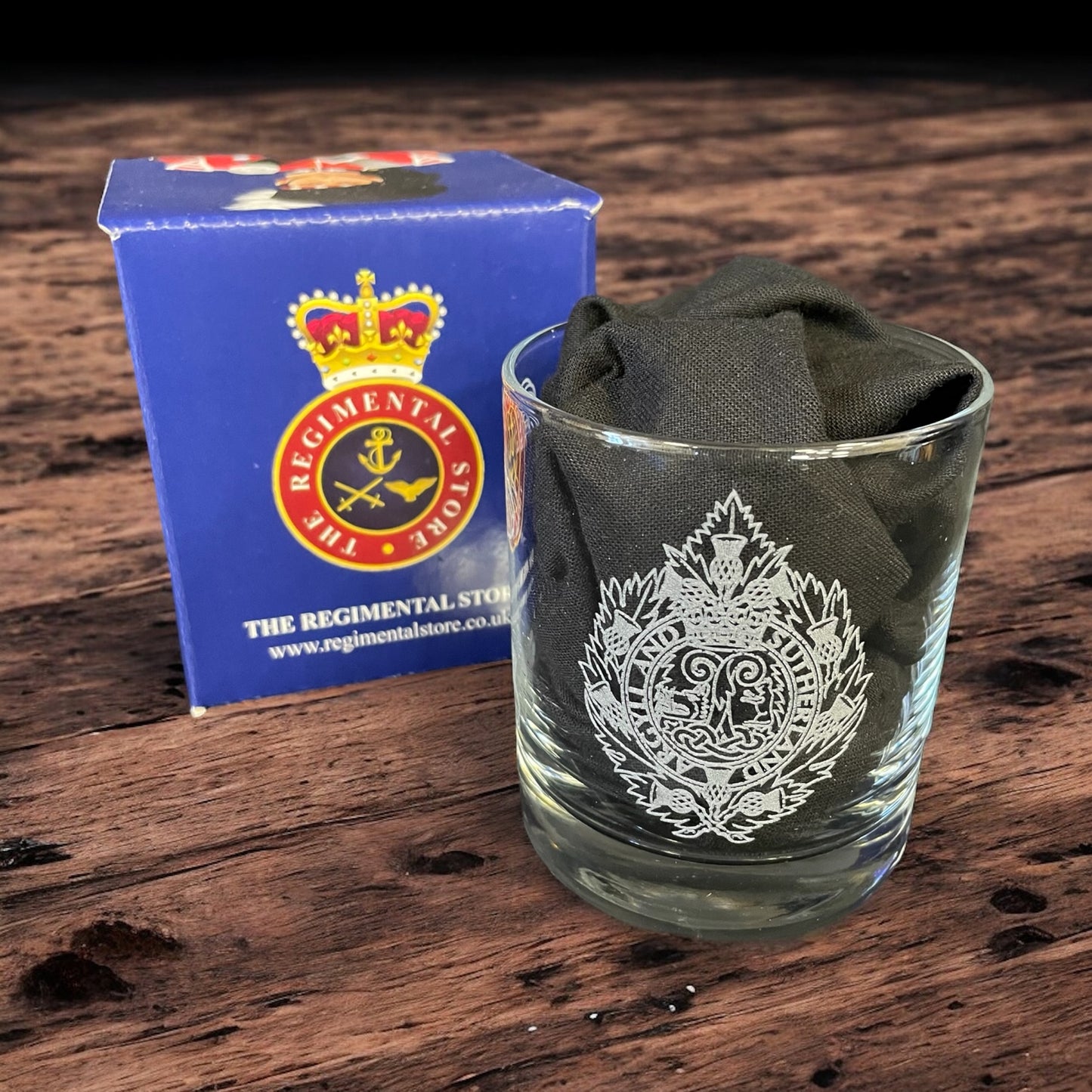 Argyll & Sutherland Highlanders - Whisky Glass