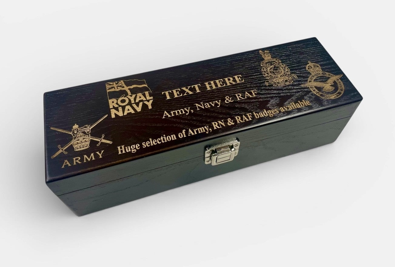 UK Military Bottle Box