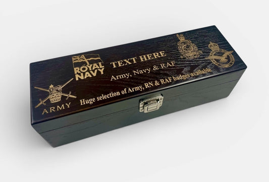 UK Military Bottle Box