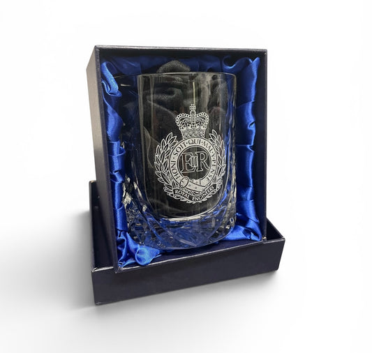 Single Crystal Cut Presentation Glass