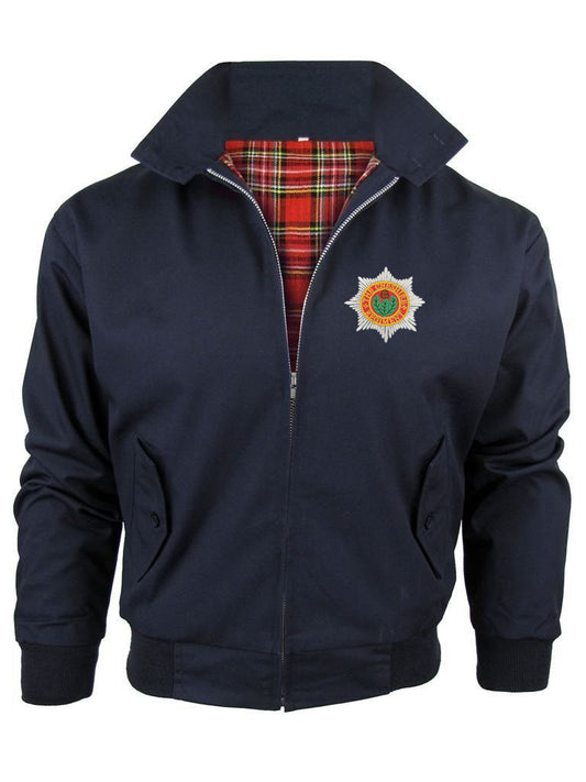 Cheshire Regiment embroidered harrington jacket.
