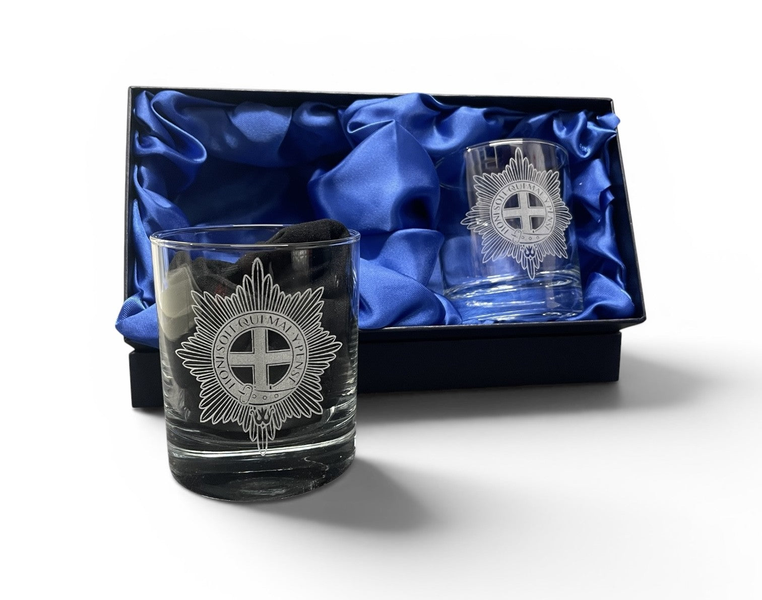 Coldstream Guards whisky glasses and gift shop