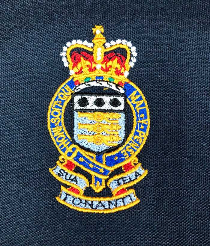 RAOC embroidered t-shirts and hoodies.
